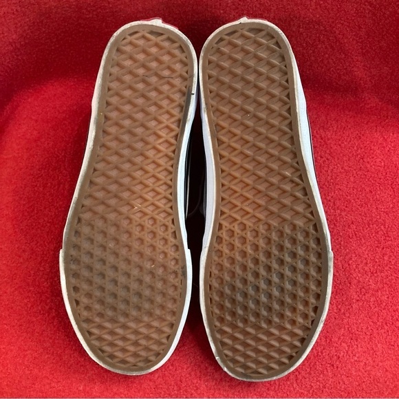 VANS SZ 11 & 10 Sk8-Hi Skate Parisian Night  High Top Black White Lace Up Shoes - Picture 9 of 11